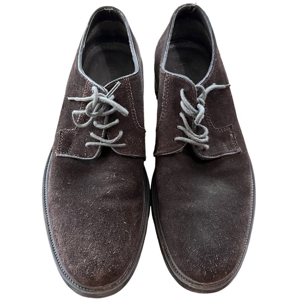 Dustin Mens Shoes sz42/ US 9 Brown Suede Oxfords
